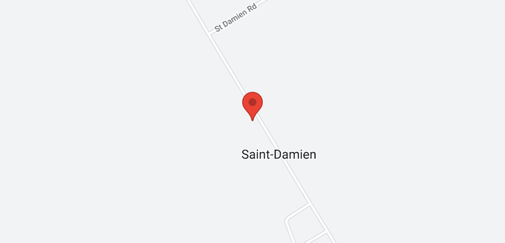 map of 900 St Damien